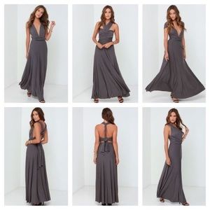 Lulu’s multi-way dress / bridesmaid dress